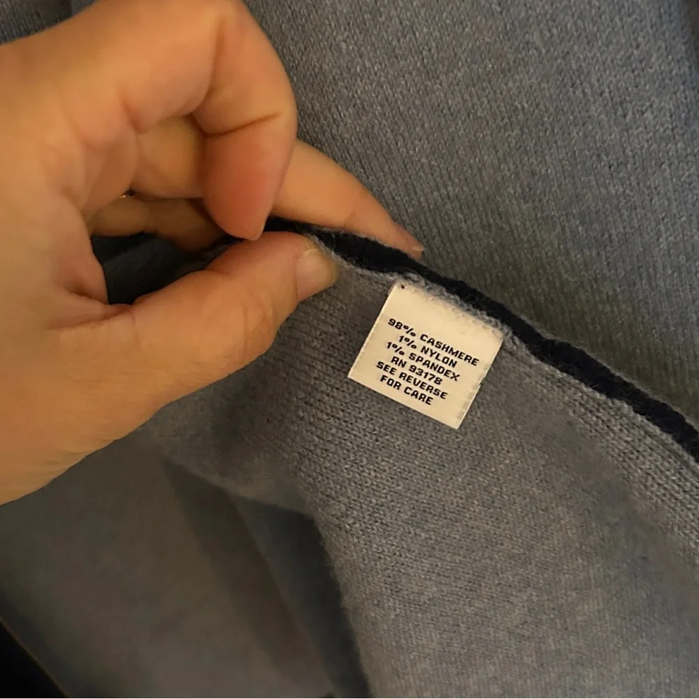 The Cashmere Project Navy Sweater / duster - Picture 5 of 8